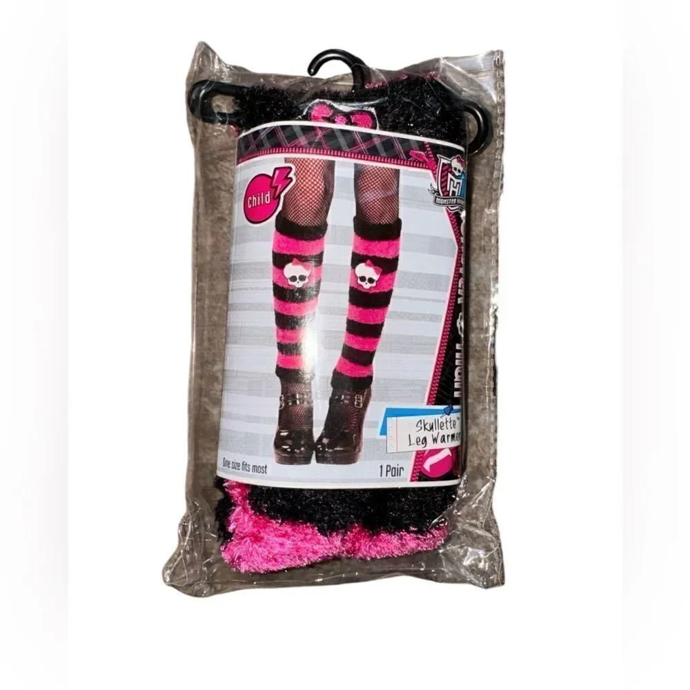 Monster High Leg warmers (Ages:6+) NWT
